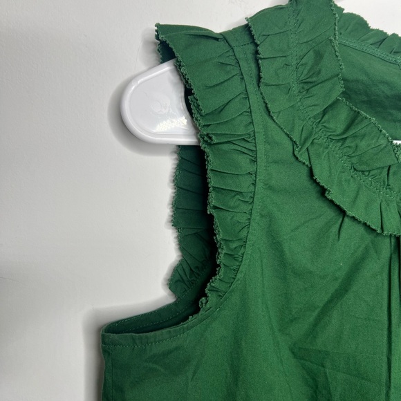 J. Crew Ruffled Cap Sleeve Top Size XS - Picture 3 of 7